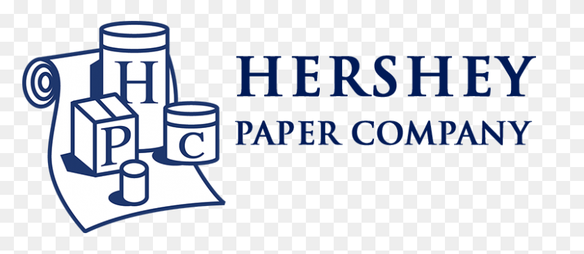 800x313 Order Packing Equipment Packaging Supplies Hershey Paper Company - Hershey Logo PNG