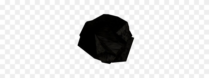 256x256 Ore - Coal PNG