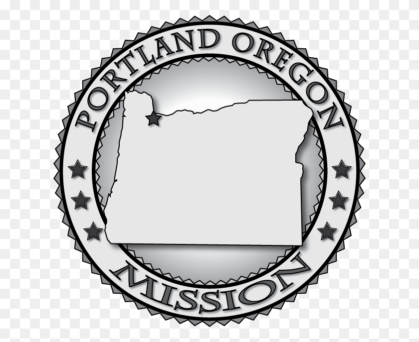 626x627 Oregon Lds Mission Medallions Seals My Ctr Ring - Mormón Clipart
