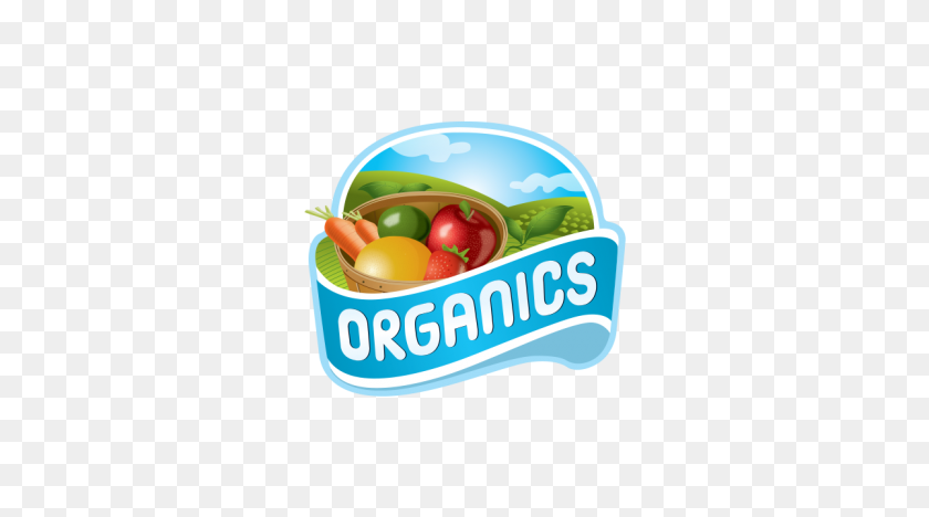 1200x628 Organic Fruits And Vegetables Sticker Free Vector And Png - Fruits And Vegetables PNG