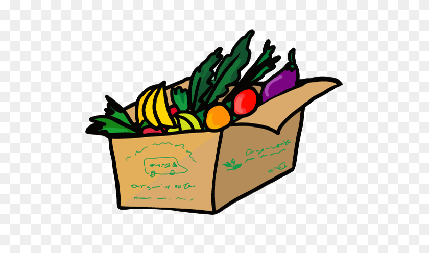 600x436 Organics To You Produce Bins - Vegetarian Clipart