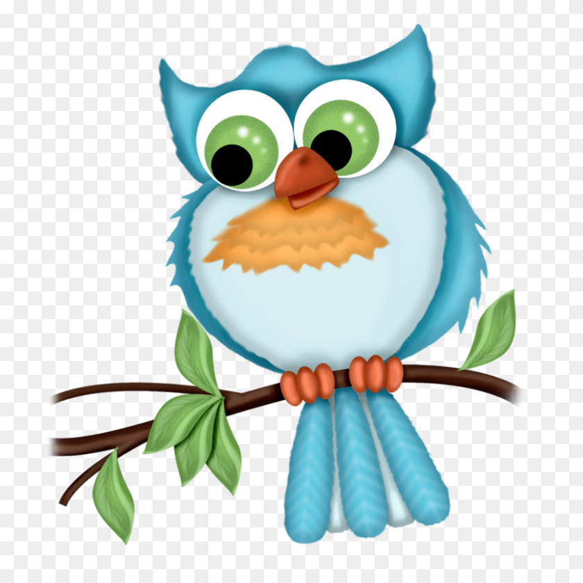 800x800 Orig Owl, Clipart And Album - Owl In A Tree Clipart