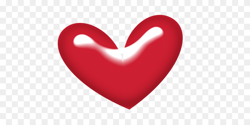 484x360 Orig Scrapbooking - 3d Heart PNG