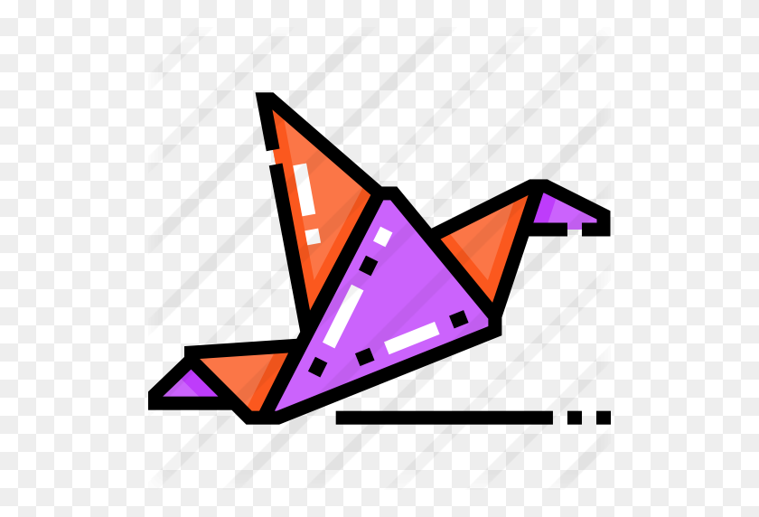 512x512 Origami - Origami Crane Clipart
