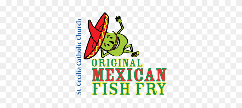347x316 Original Mexican Fish Fry Saint Cecilia School And Academy - Clipart De Bailarina Mexicana