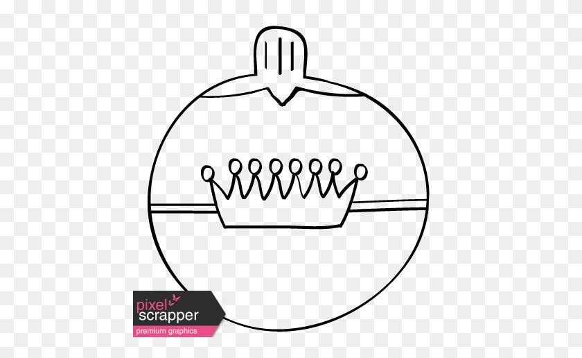 456x456 Ornament Doodle Template Graphic - Embellishment PNG