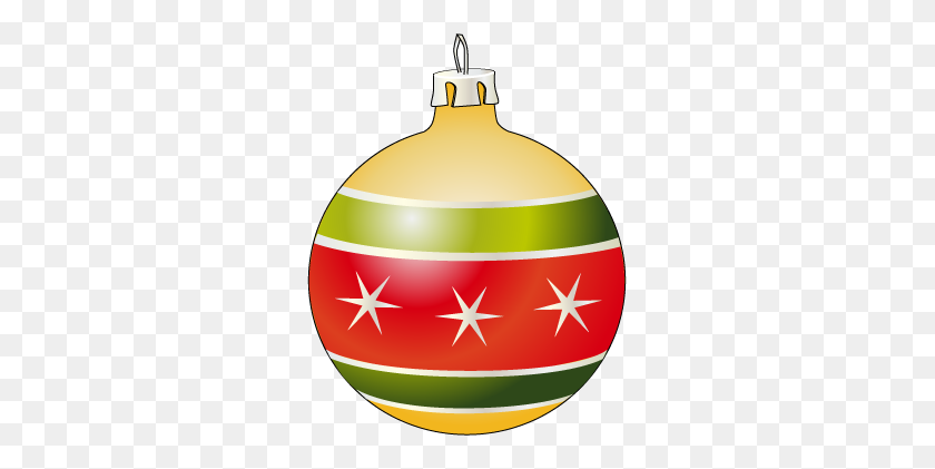 287x361 Ornamental Clipart Tree - Christmas Tree Decorations Clipart