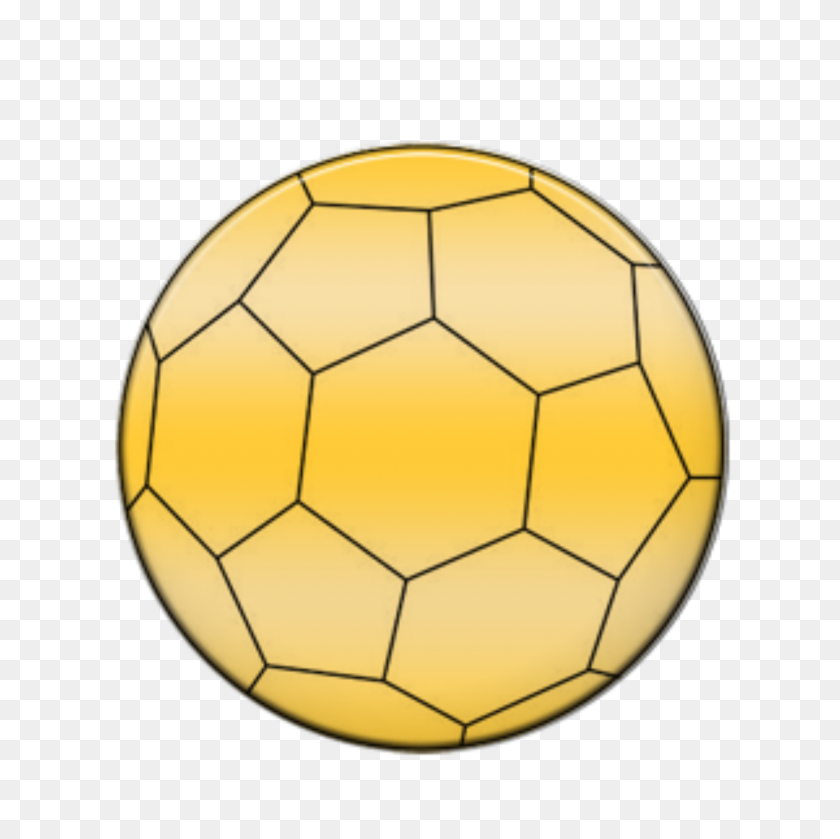 2000x2000 Oro - Balon De Futbol PNG
