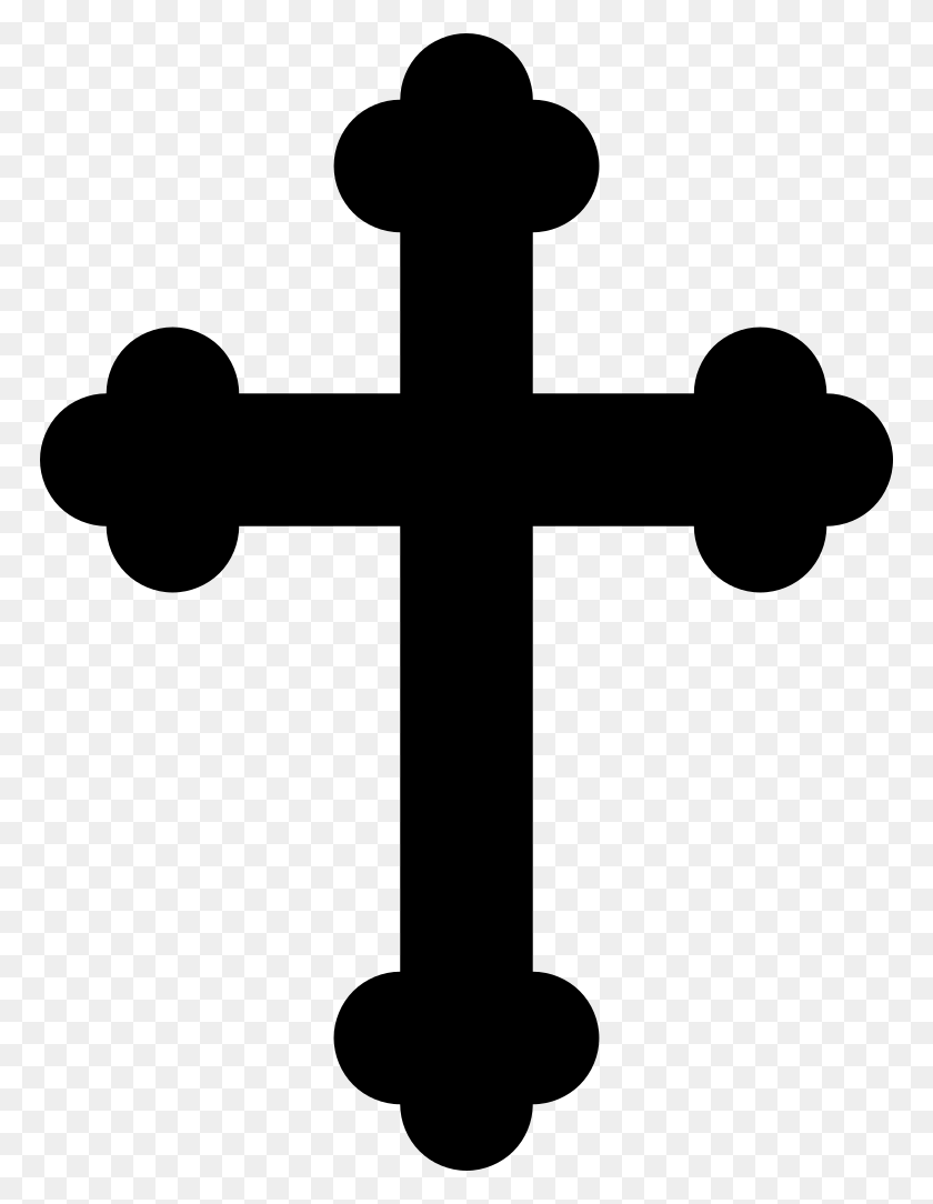 768x1024 Православный Крест - Крест Png Прозрачный