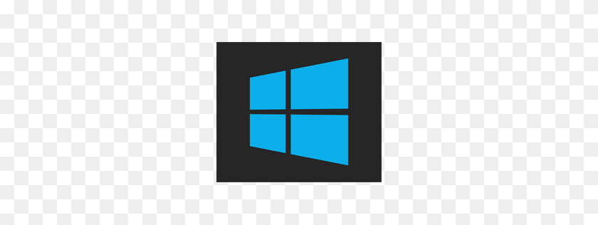 256x256 Значок Ос Windows В Простом Стиле Набор Иконок - Значок Windows Png