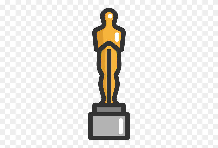 512x512 Oscar Award Trophy Png Transparent Oscar Award Trophy Images - Oscar Award PNG