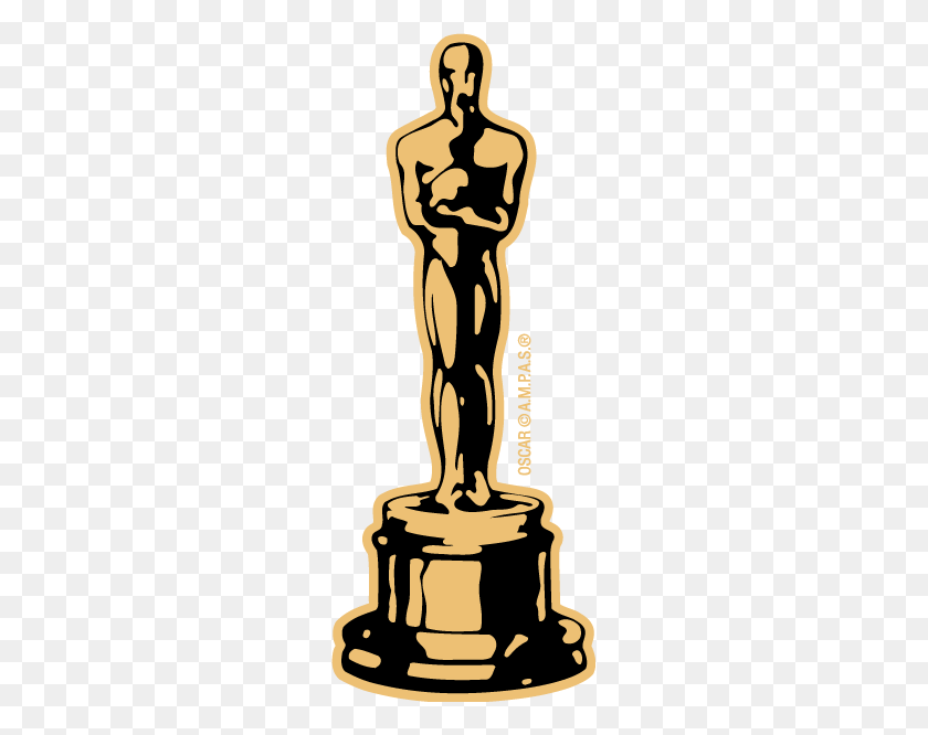 239x606 Oscar Logo Free Vector - Academy Award Clip Art