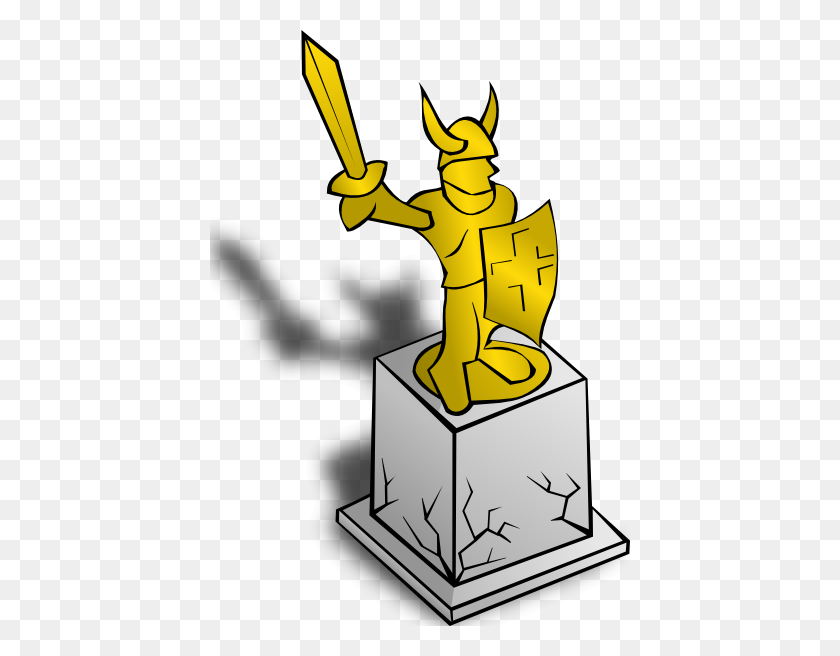 420x596 Oscar Estatua Cliparts Descarga Gratuita De Imágenes Prediseñadas - Oscar The Grouch Clipart