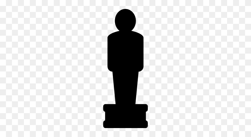 Oscar Statue Free Vectors, Logos, Icons And Photos Downloads - Oscar Statue PNG