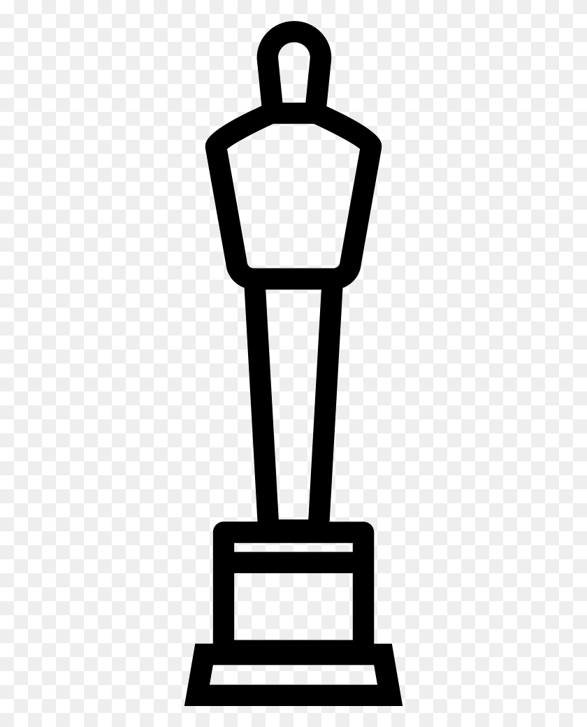 314x980 Oscar Statue Png Icon Free Download - Oscar Statue PNG