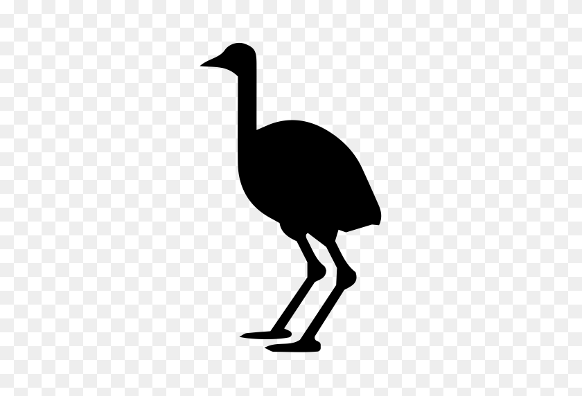 512x512 Ostrich, Animals, Bird Icon With Png And Vector Format For Free - Ostrich PNG