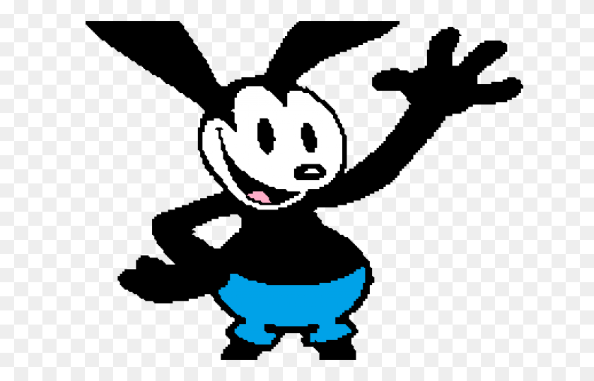 640x480 Oswald The Lucky Rabbit Clipart Art - Rabbit Clipart