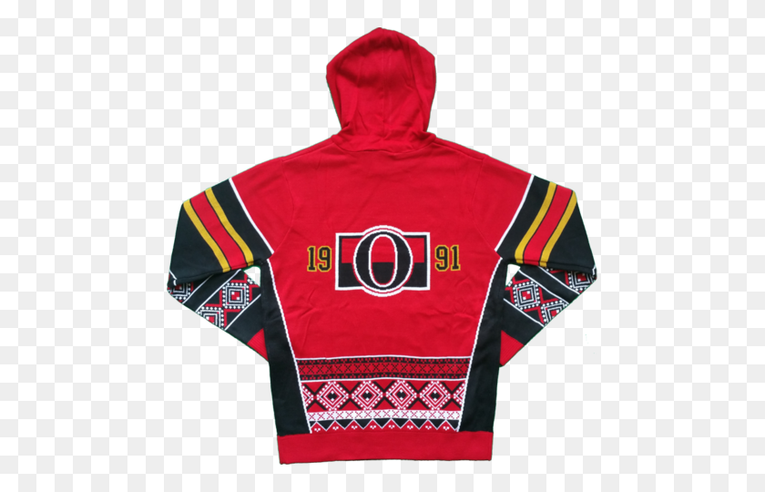 473x480 Ottawa Senators Ugly Sweater Hoodie More Than Just Caps Clubhouse - Ugly Christmas Sweater PNG