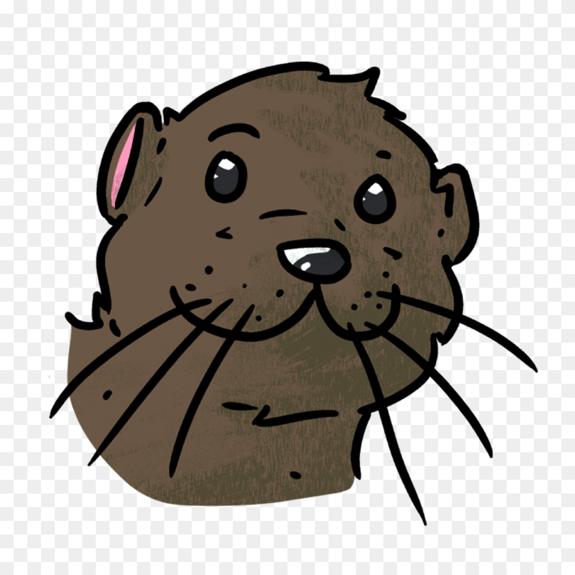 1000x1000 Otter - Otter PNG
