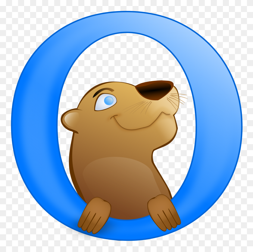2000x2000 Otter Browser Logo - Otter PNG