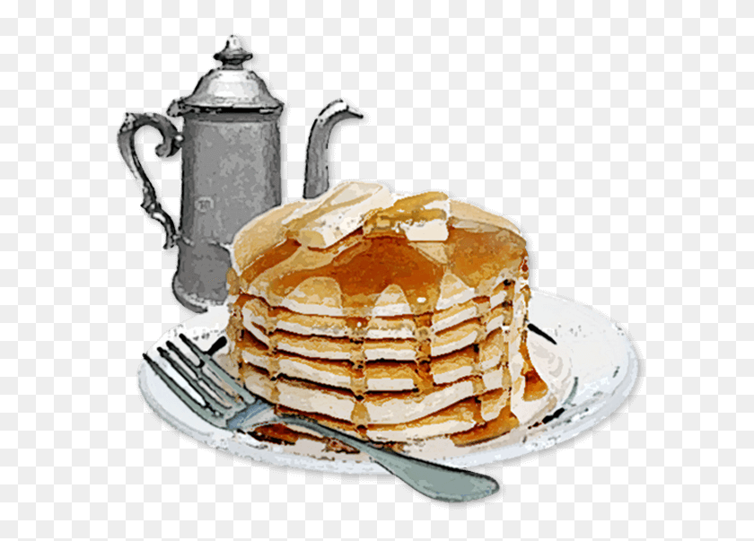 602x543 Our History - Pancakes PNG