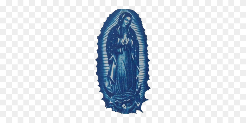 190x360 Our Lady Of Guadalupe As Worn - Virgen De Guadalupe PNG