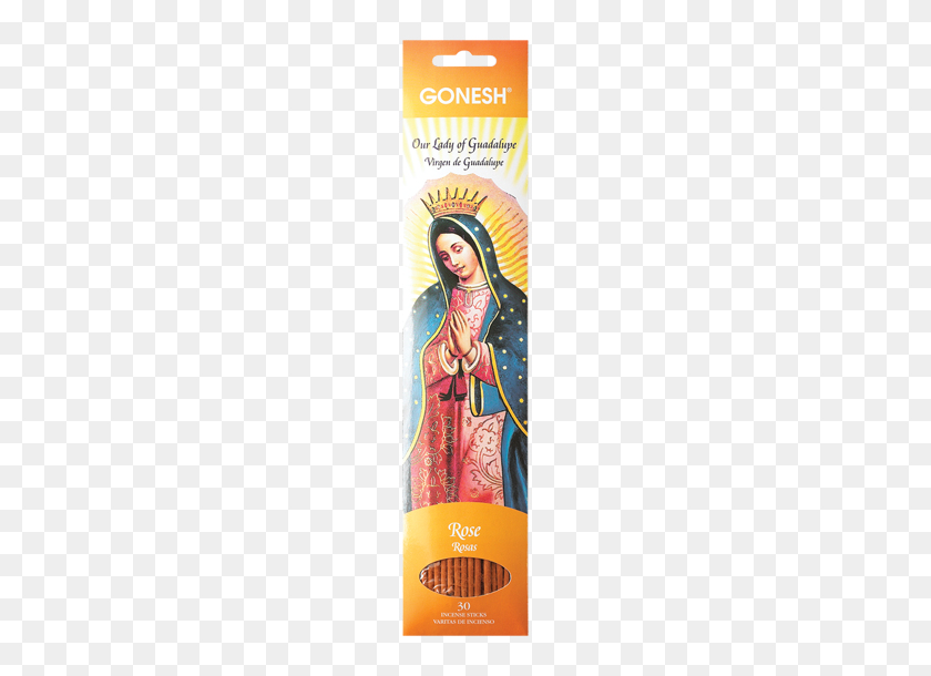 450x550 Our Lady Of Guadalupe Incense Gonesh Incense - Virgen De Guadalupe PNG