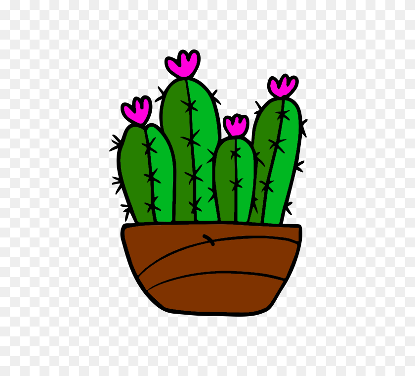 700x700 Our Service Botanic Room - Potted Cactus Clipart