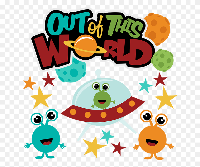 648x643 Out Of This World Scrapbook Collection - Out Of This World Clipart
