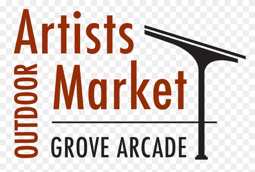 1200x782 Outdoor Artists Market Grove Arcade - Sidewalk Sale Clip Art
