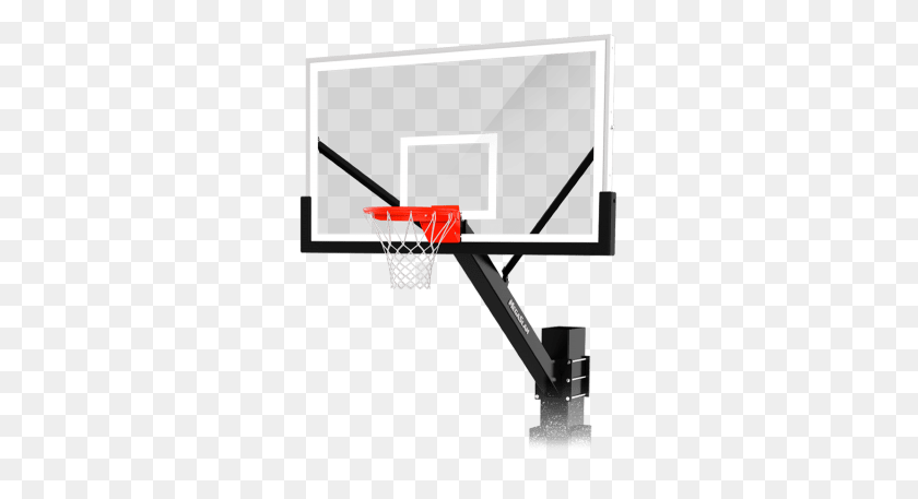 325x397 Outdoor Basketball Goals Fx Fixed Basketball Goals - Basketball Goal PNG