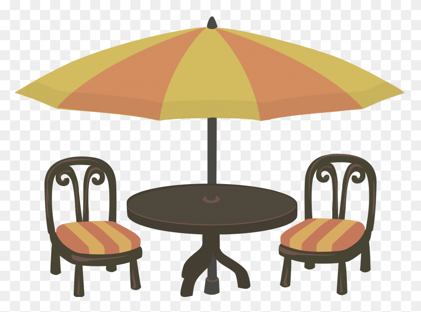 2400x1731 Outdoor Cafe Seating Icons Png - Cafe PNG