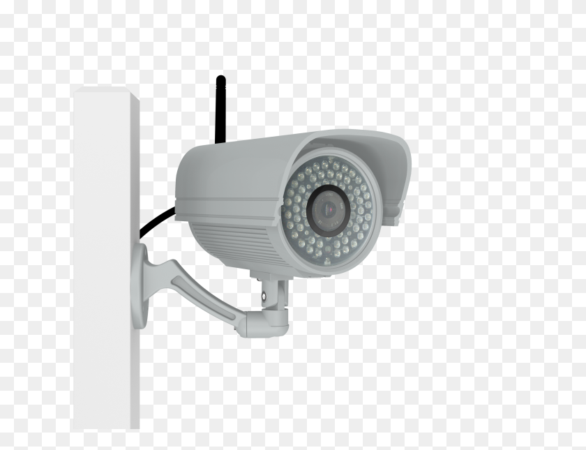 2500x1875 Установка Камеры Wi-Fi На Открытом Воздухе Insteon - Камера Безопасности Png