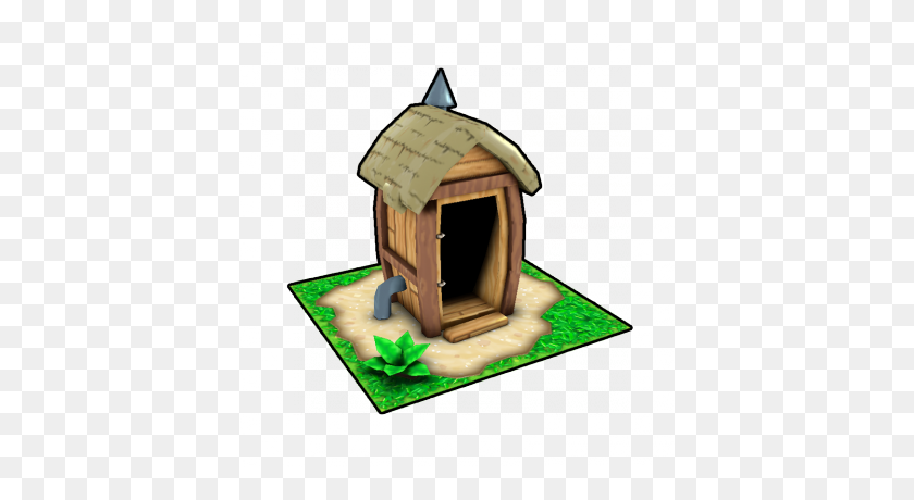 400x400 Outhouse - Outhouse Clipart