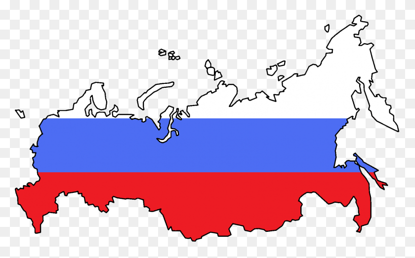 1626x966 Outline Of Russia - Russia PNG