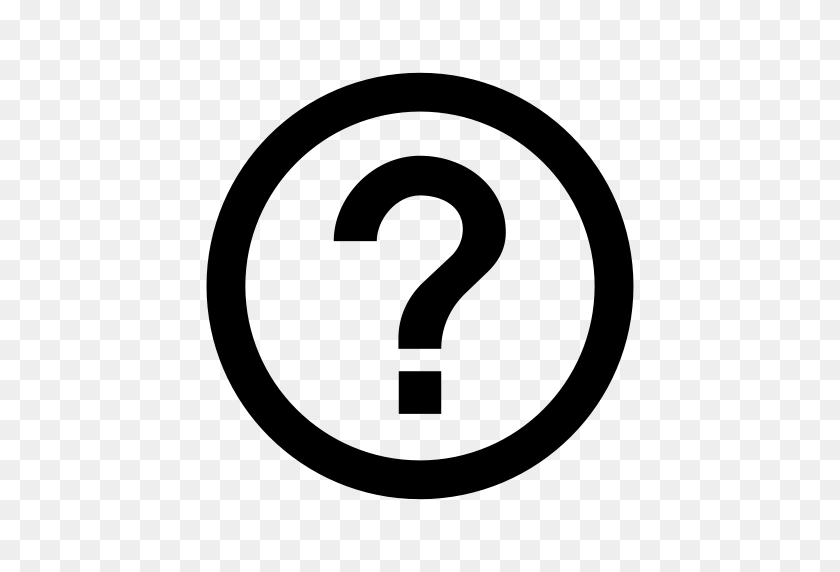 512x512 Outline Question Icon, Question, Refresh Icon With Png And Vector - Question Icon PNG