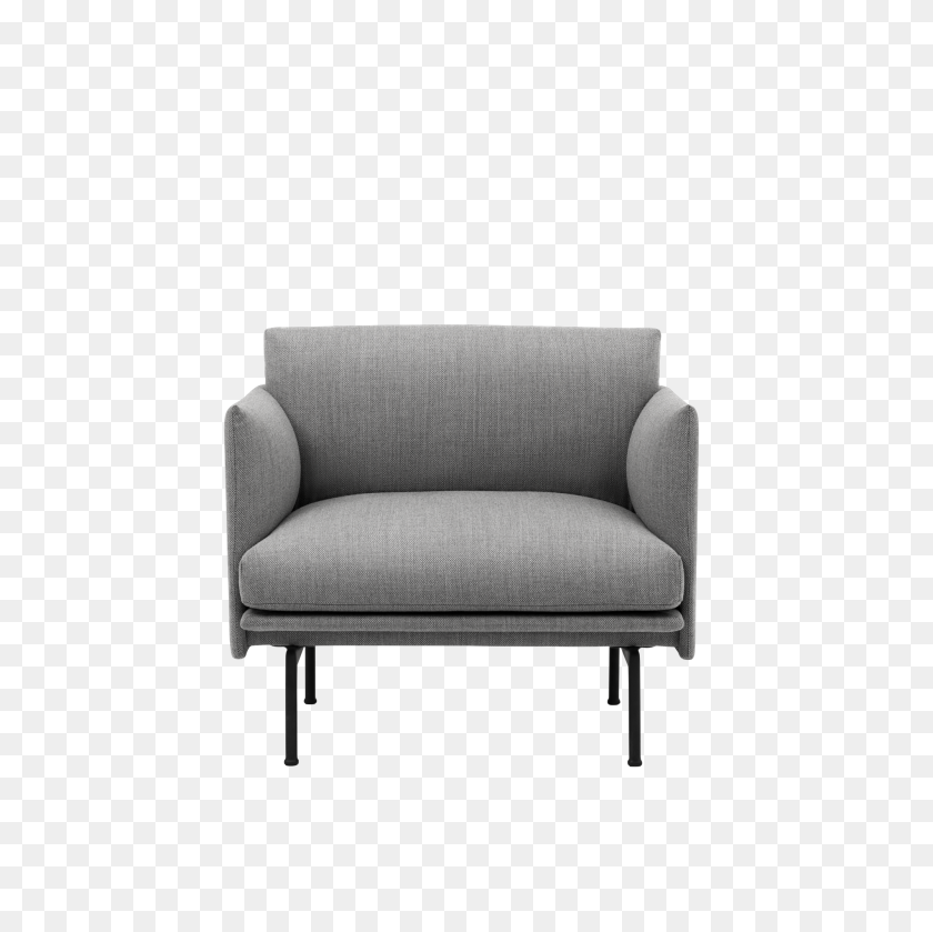 2000x2000 Outline Series An Architectural Sofa In Quality Textiles - Couch PNG