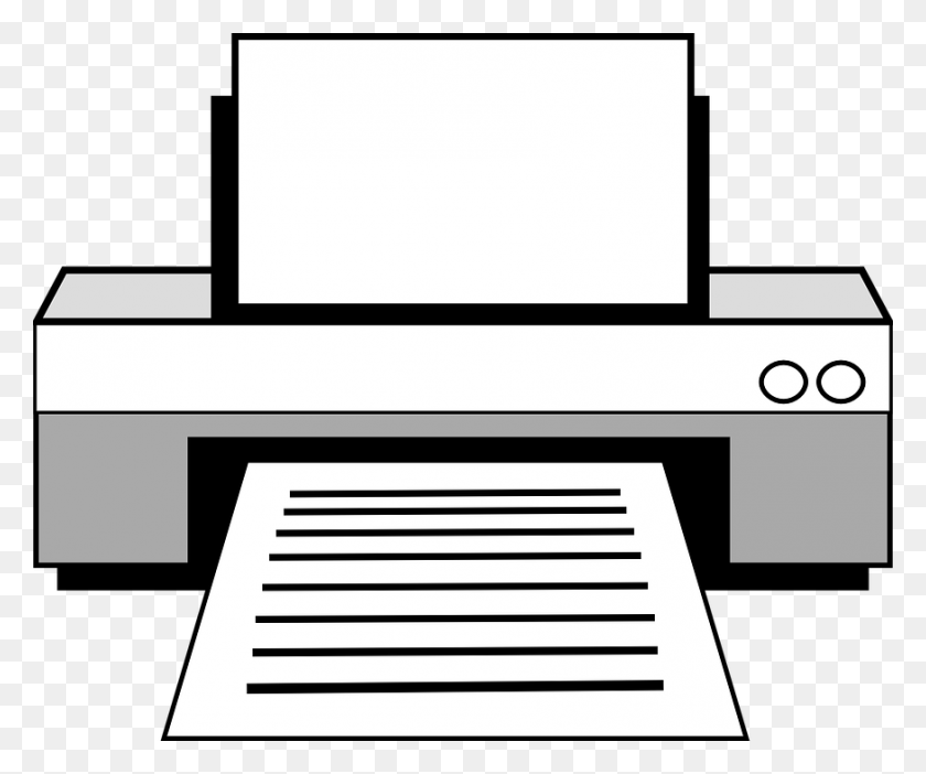 874x720 Output Devices Of Computer Clipart Clip Art Images - Old Computer Clipart