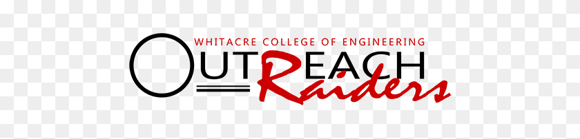 500x142 Outreach Raiders Stem Outreach Whitacre College Of Engineering - Raiders Logo PNG