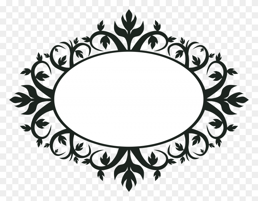 2400x1833 Oval Frame Cliparts - Victorian Frame Clipart