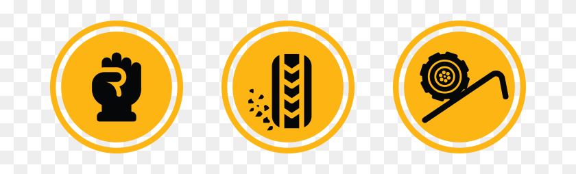 694x194 Over The Tire Tracks - Tire Track PNG