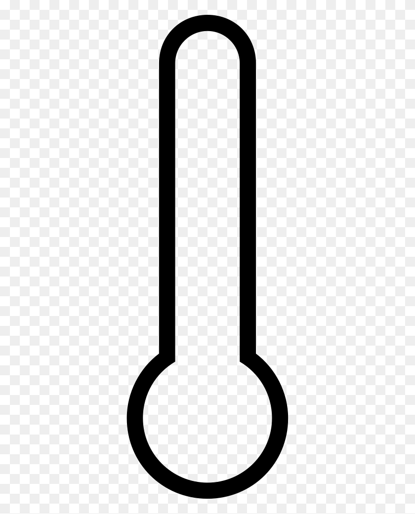 328x981 Over Thermometer Outline Cliparts Thermometer Outline - Temperature Gauge Clipart