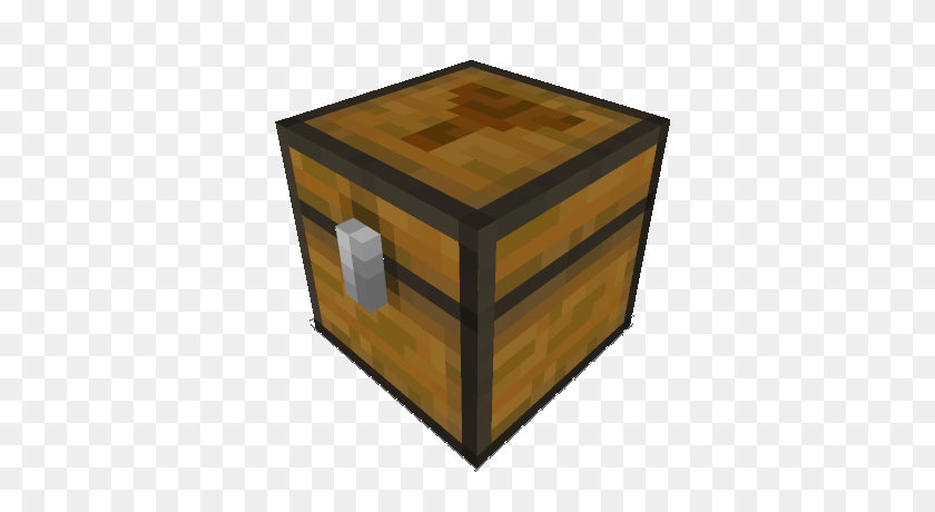 400x400 Overview - Minecraft Chest PNG