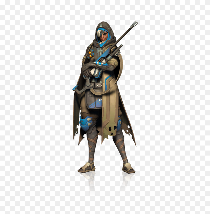 858x873 Overwatch' Character News Fans Excited About The Addition Of Ana - Overwatch Characters PNG