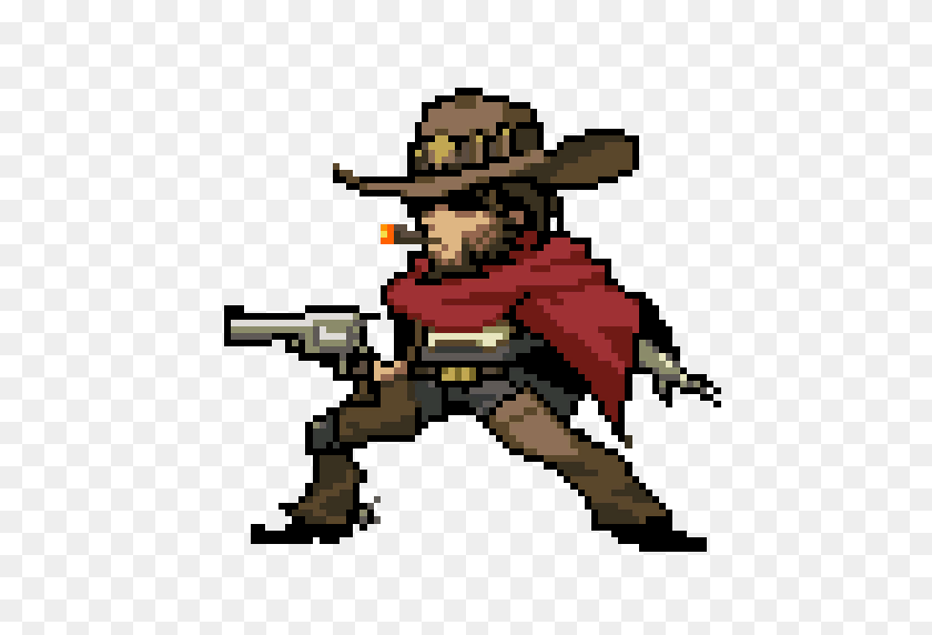 512x512 Overwatch Mccree Png Png Image - Mccree PNG