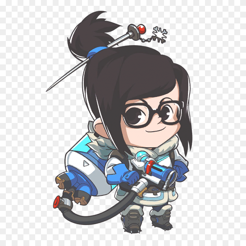1024x1024 Overwatch Mei Png Png Image - Mei PNG