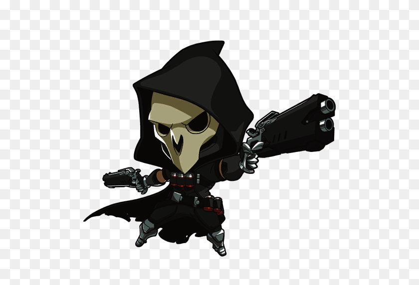 512x512 Overwatch Reference - Reaper Overwatch PNG