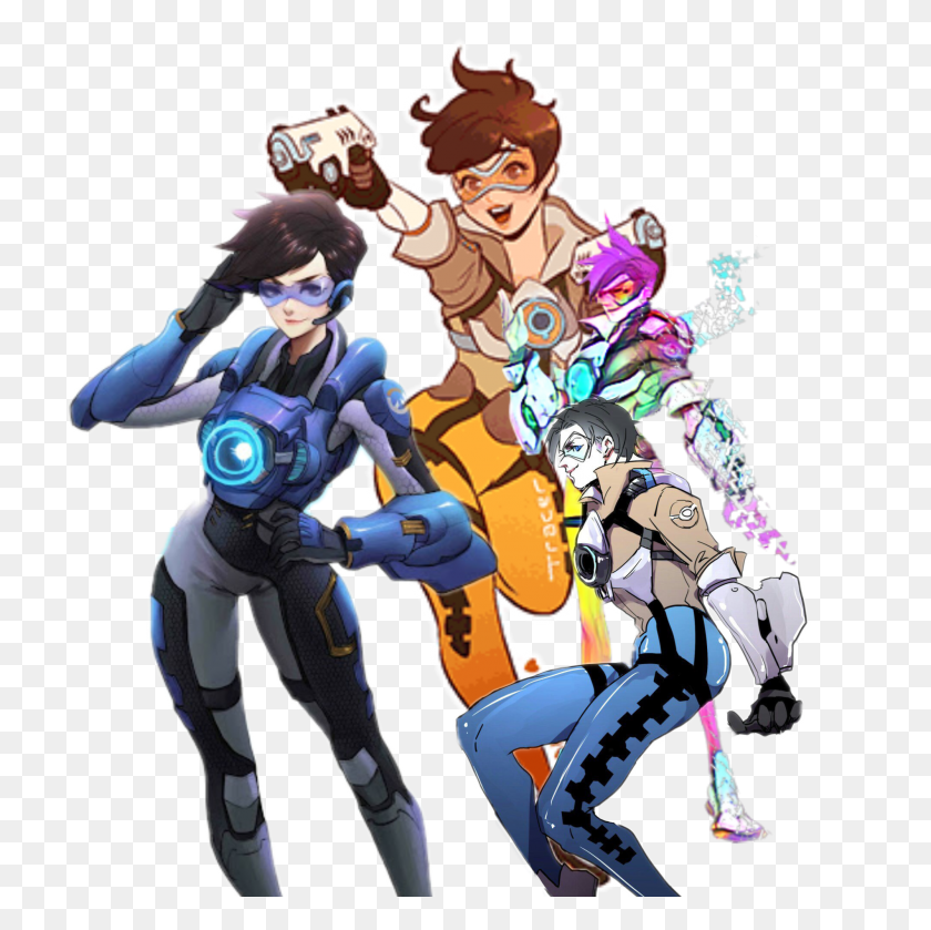 2000x2000 Overwatch Tracer - Overwatch Tracer PNG