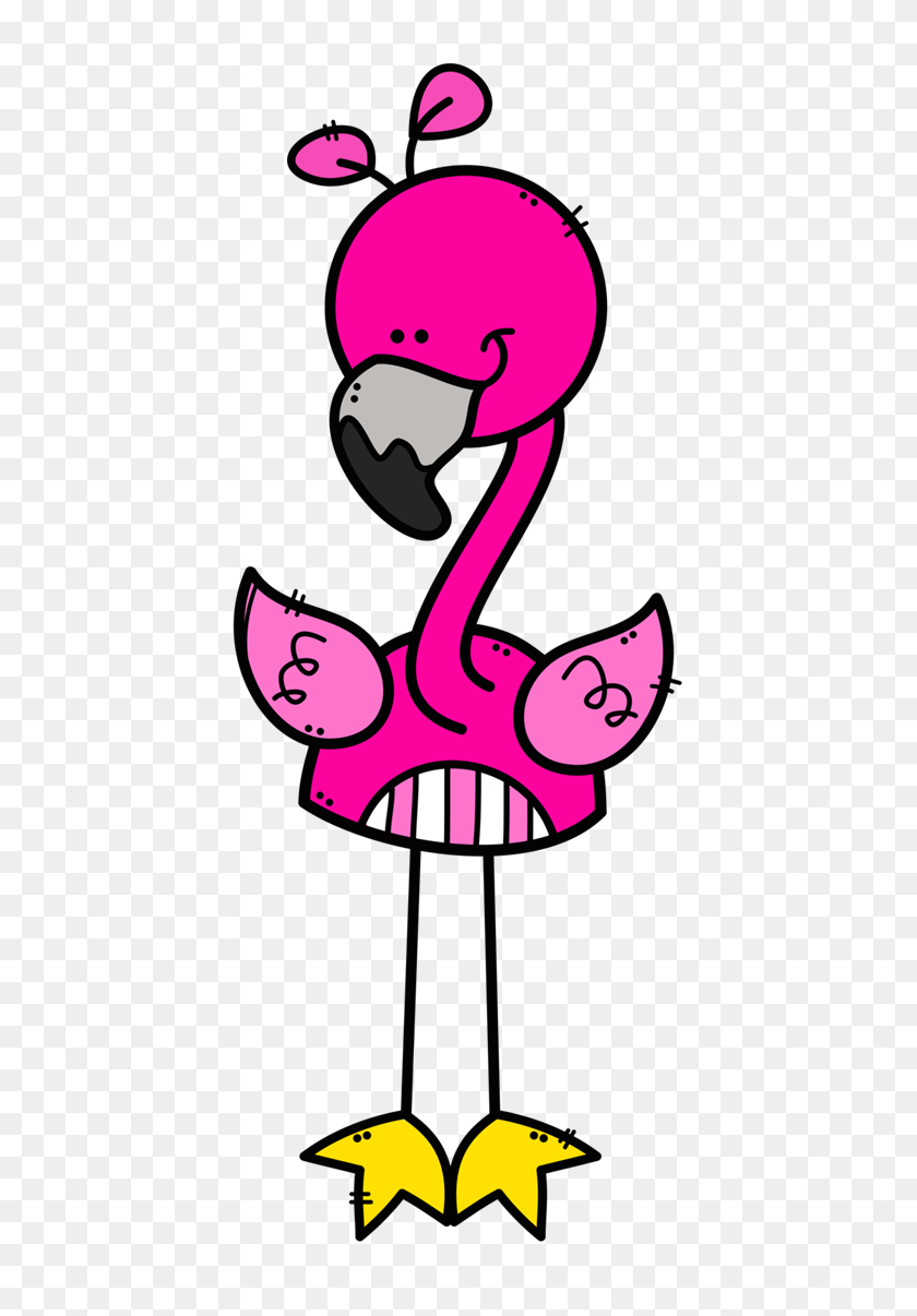 500x1146 Owen, Amy Bienvenido - Flamingo Clipart Png