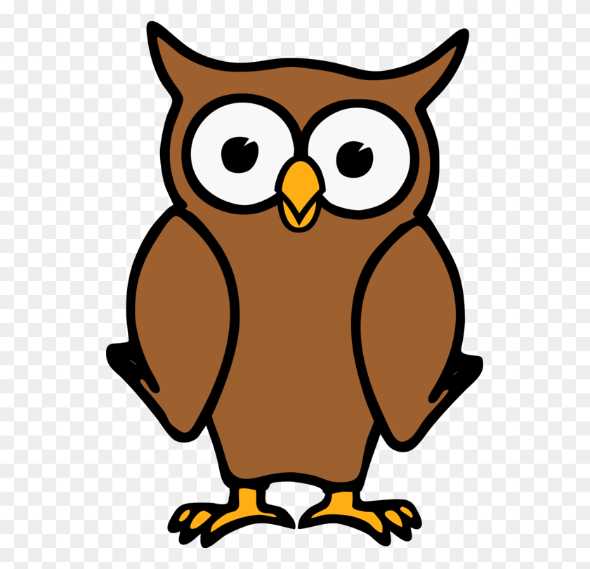 537x750 Owl Animation Drawing Animated Cartoon - Owl Clipart PNG